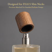 Vietnam WeWood Bouchon en bois premium pour parfum, couvercle cylindrique en bois, fermeture ronde, accessoire d'emballage de parfum