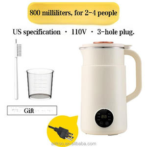 Máy xay đa năng 3 trong 1 mini 110V tự động hoàn toàn, dùng trong gia đình, làm sữa đậu nành, chế biến thức ăn cho bé, dễ dàng làm ngũ cốc - Product Image 2