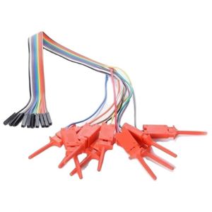 Teste Gancho Clip Cabo para Analisador Lógico 24MHz 8CH Cor Aleatória - Product Image 1