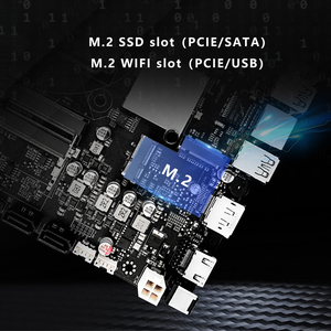 Placa Base Intel H470, <span class=keywords><strong>Socket</strong></span> LGA1200, Compatible con Procesadores de 10.ª/11.ª Generación I3 I5 I7, Canal de Memoria DDR4 Doble, SATA - Product Image 3