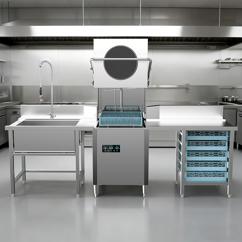 New Model Dish Washer Energy Saving Smart System Dish Washing Machine Professional Heavy Duty Lavavajilla for Restaurants