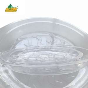 Plante en plastique Caddy Flower Planter Pot Roues mobiles Stand Rack <span class=keywords><strong>Sur</strong></span> Rouleaux Dolly Holder Trolley Casters Rolling Tray Coaster - Product Image 4