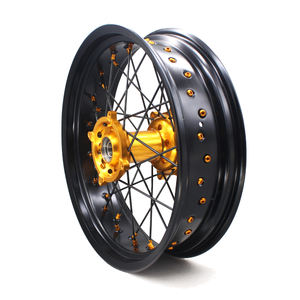 Ruedas de aluminio para Supermoto, gran oferta, para SUZUKI RMZ450 - Product Image 2