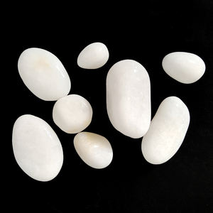 Natuurlijke Witte Gepolijste Kiezels In Verschillende Maten Bulk Tuin En Rotstuin Stenen Voor Park Toepassing - Product Image 5