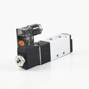 Válvula Neumática Solenoide de Aire Airtac 4V110-06 5/2 Vías DC12V AC110V AC220V DC24V 1/8 Pulgadas con Bobina LED - Product Image 6