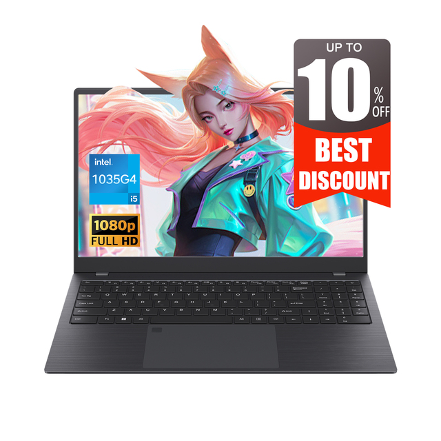 Gaming Laptop Core I7 1065G7 16GB RAM 512GB 1Tb SSD Win11 1080P 5000mAH New Laptop Pc Laptop Computer