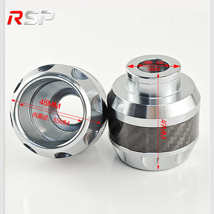 Nuevo deslizador de coche Ace de fibra de carbono de aleación de aluminio, piezas de actualización, protección anticaída, copa de horquilla delantera, choque anticolisión - Product Image 3