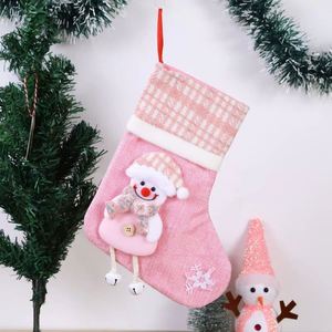 Christmas Gift Bags <b>Xmas</b> <b>Tree</b> Hanging Candy Pouches Holiday Party Decorations Kids Family Stocking Stuffers Made - Product Image 2