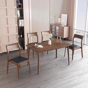 Sedia da Pranzo in Legno di Frassino Massiccio, Design Nordico <span class=keywords><strong>Moderno</strong></span> e Semplice, Senza Braccioli, <span class=keywords><strong>per</strong></span> Sale da Pranzo/Soggiorni, Appartamenti Piccoli, Sedia Leggera - Product Image 3