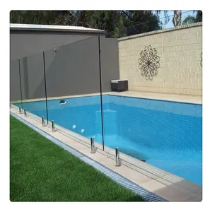澳大利亚标准玻璃环绕游泳池围栏