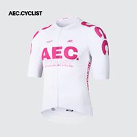 Maillots de cyclisme pour femmes AEC.CYCLST, manches courtes, coupe-vent, légers, respirants, ultra-légers, OEM, hauts de vélo avec fermeture éclair, vélo de route