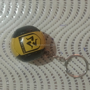 2025 Hot Selling Sports Balls Keychain Soccer Ball <b>Keyring</b> Miniature Soccer Ball Keychain Leather Keychain New Year Gift - Product Image 1