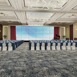 Moquette tressée Axminster à usage commercial, directement de l'usine, rembourrée, anti-salissure, anti-bactérienne, facile d'entretien - Product Image 4