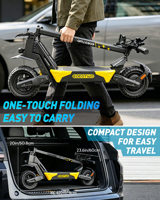 Trottinette électrique EOEOTWO S1 pour adultes, moteur 1000W, pneus de 10 pouces, contrôle intelligent par application pour la musique, pliable, capacité de 150 kg, lithium