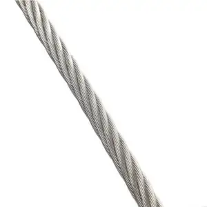 2022 Gold supplier PVC coated galvanized stainless steel wire rope