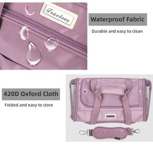 Truelove tas punggung hewan peliharaan dapat dilipat dan dapat disesuaikan ruang besar merek mewah tas pembawa perjalanan anjing kucing luar ruangan untuk toko - Product Image 4