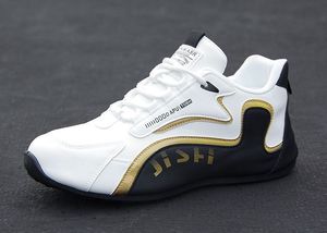 <span class=keywords><strong>Scarpe</strong></span> Sportive da <span class=keywords><strong>Uomo</strong></span> con Suola Morbida Leggere Impermeabili Antiscivolo con Tomaia in Pelle a Taglio Basso Comode per Outdoor Viaggio e Corsa - Product Image 5