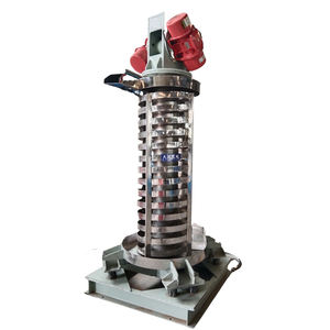 New Hygienic Spiral Vertical Vibration Conveyor Stainless Steel Durable Fragile Material Lifting Cooling Restaurant Industry - Product Image 5