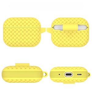 Funda Protectora de Silicona para Auriculares Inalámbricos Apple AirPods Pro 3 2025, Resistente a Caídas, Textura Trenzada Gruesa - Product Image 4