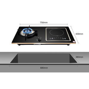 <span class=keywords><strong>Cuisinière</strong></span> à gaz électrique double usage, <span class=keywords><strong>cuisinière</strong></span> à gaz de table, <span class=keywords><strong>cuisinière</strong></span> double, <span class=keywords><strong>cuisinière</strong></span> encastrée pour la maison - Product Image 1
