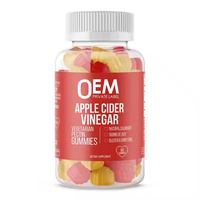 Ventes directes d'usine OEM/ODM Gommes immunisées Vinaigre de cidre de pomme Mousse de mer Ashwagandha Sureau Vitamine Biotine pour adultes