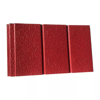 Panneau d'isolation sandwich en PU Hormann 16/20 mm ignifuge pour murs extérieurs de maisons préfabriquées, villas et entrepôts
