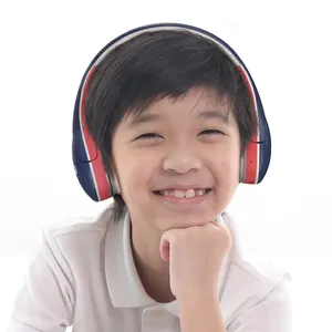 Yeni tasarım çocuk biz bakım fabrika tedarikçisi kablosuz kulaklıklar çocuklar için katlanabilir akıllı öğrenme ebeveyn izleme kulaklık