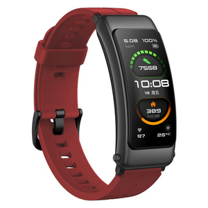 Bracelet de montre en silicone réglable de 16 mm compatible avec <span class=keywords><strong>Huawei</strong></span> <span class=keywords><strong>Band</strong></span> B7 <span class=keywords><strong>B6</strong></span> B3 Watch Fit Mini, bracelet de sport de remplacement - Product Image 3