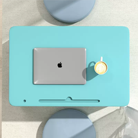 Petit bureau pliable et rotatif pour ordinateur portable, table d'étude pour étudiants, pour dortoir et maison