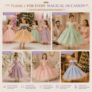Vestido de Dama de Honor para Adultos MS 2026, Vestido de Tutú Elegante para Fiestas, Disfraz de Princesa de Poliéster para Ocasiones Especiales - Product Image 3