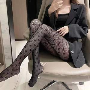 Pr079 женские дизайнерские колготки с индивидуальным принтом, популярные брендовые колготки с логотипом, модные секс - Product Image 1