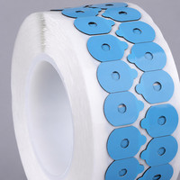 DAS-1826 Rouleau de 1000 tampons de blocage et de polissage avec tampons circulaires bleus