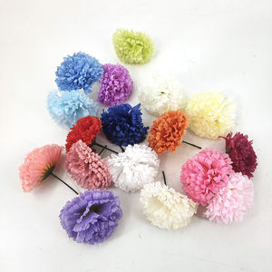 Flores <span class=keywords><strong>de</strong></span> luto funerario <span class=keywords><strong>de</strong></span> 8,5 cm <span class=keywords><strong>de</strong></span> Venta caliente, cabezas dispersas <span class=keywords><strong>de</strong></span> estambres <span class=keywords><strong>de</strong></span> clavel adecuadas para decoración <span class=keywords><strong>de</strong></span> Cementerio Conmemorativo - Product Image 2