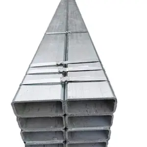 Offre Spéciale tube carré galvanisé de calibre 16 16x16mm x 1.6mm d'épaisseur tuyau carré galvanisé tuyau d'acier galvanisé