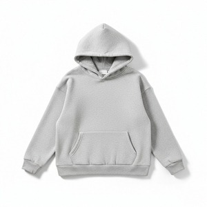 Hongbo 2025 nuovo Set di tuta per bambini autunno inverno con cappuccio logo personalizzato <span class=keywords><strong>età</strong></span> 5-10 anni ragazzi ragazze Set abbigliamento per bambini - Product Image 4