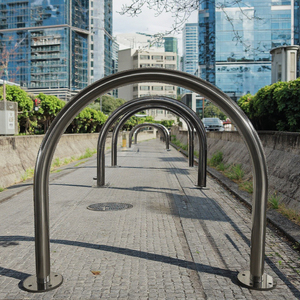 Soporte Vertical de Acero Inoxidable 304 para Almacenamiento de Bicicletas, de Alta Resistencia, para Exteriores, Callejero, de Grado Ingeniería, el Más Vendido en Australia - Product Image 4