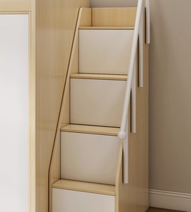 Хорошее качество, детская кровать для детской спальни, набор для экономии места, мебель для дома, спальни, детская деревянная двухъярусная кровать в стиле лофт - Product Image 4