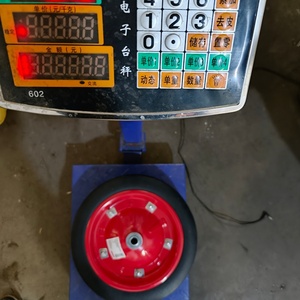 ล้อยางตันคุณภาพสูง <span class=keywords><strong>ราคา</strong></span>ดี ขนาด 13*3 พร้อมขอบล้อแบบยึดด้วยน็อต สำหรับรถเข็น - Product Image 4