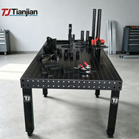 Table de soudage modulaire 3D professionnelle D16 pour la R&D, les prototypes et l'assemblage de précision, plateforme en acier précise avec trous de 16 mm