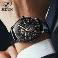 Relojes Mecánicos Automáticos JSDUN 8909 para Hombre, Hechos en China, con Hebilla de Acero Inoxidable, Resistentes al Agua