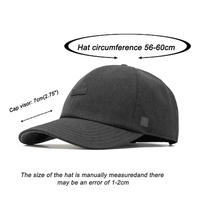 Casquettes de baseball personnalisées BSCI, imperméables, ajustables, à 6 panneaux, non structurées, pour hommes, pour le golf, les événements sportifs et les clubs