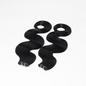 <span class=keywords><strong>Extensiones</strong></span> <span class=keywords><strong>de</strong></span> <span class=keywords><strong>Cabello</strong></span> Humano Virgen Remy al por Mayor, Color <span class=keywords><strong>Natural</strong></span>, Cutícula Alineada, Doble Trama, Ondulado <span class=keywords><strong>Natural</strong></span> para <span class=keywords><strong>Cabello</strong></span> Genius Weft - Product Image 2