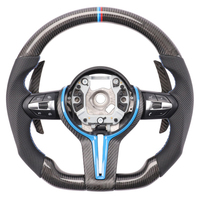 Volant personnalisé en fibre de carbone sèche de qualité supérieure pour BMW E46 E81 E89 E90 E92 F20 F32 F34 M4 F82 X3