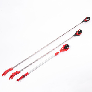 ไม้คีบผลไม้แบบยืดหดได้ ขนาด 1 1.5 2 1.8-3 เมตร แบบใช้มือ ทำจากพลาสติกสีแดง - Product Image 3