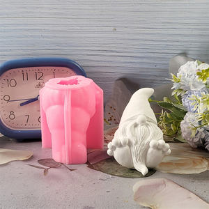 Moldes de fundición de resina hechos a mano para adornos decorativos DIY Moldes enanos de silicona de estilo Ins W0367 - Product Image 5