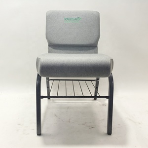 Chaises de <span class=keywords><strong>théâtre</strong></span> rembourrées empilables durables et bon marché en gros, meubles de <span class=keywords><strong>théâtre</strong></span>, chaises d'auditorium en métal à emboîtement, chaises d'église - Product Image 3