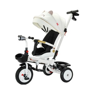 Tricycle pour enfants Aolan, dernier modèle en métal, mini tricycle 4 en 1 pliable, pour les enfants de 2 à 6 ans, nouveau tricycle pour bébé pas cher - Product Image 3