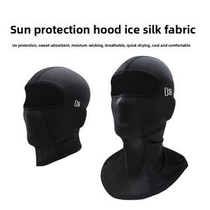 Couvre-visage de <span class=keywords><strong>cyclisme</strong></span> en soie glacée UPF50+, cache-cou respirant anti-UV pour moto, anti-transpiration et rafraîchissant - Product Image 1