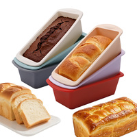 Moule à gâteau en silicone antiadhésif, moule à pain, moule de cuisson pour gâteaux, brownies, gâteaux au fromage, gâteaux faits maison, pains, glaces et toasts