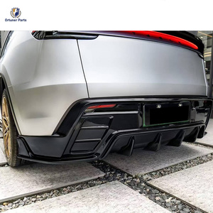 Kit Carrosserie Style <span class=keywords><strong>C</strong></span> pour <span class=keywords><strong>Tesla</strong></span> <span class=keywords><strong>Model</strong></span> Y 2025 et plus – Pièces Auto en ABS Noir Brillant : Lame de Pare-chocs Avant, Jupes Latérales, Diffuseur Arrière, Sortie d'Échappement à Visser - Product Image 6